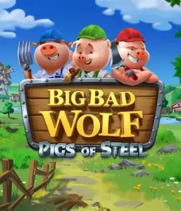 Dive into the futuristic twist of the Big Bad Wolf: Pigs of Steel slot by Quickspin, showcasing innovative visuals with a futuristic take on the beloved fairy tale. Experience the three little pigs and the big bad wolf in a new light, featuring mechanical gadgets, neon lights, and steel towers. Perfect for those who love futuristic adventures with exciting gameplay mechanics and high win potential.