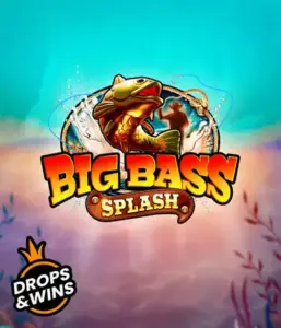 Dive into the thrilling adventure of the Big Bass Splash game by Pragmatic Play, featuring a dynamic fish leaping out of water. This image captures the heart of the fishing theme with bold text and exciting visuals. Perfect for anglers, delivering a captivating adventure. 